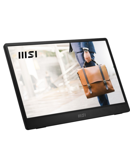 MSI Pro MP161 E2 Monitor portatile Nero 39,6 cm (15.6") LED 1920 x 1080 Pixel