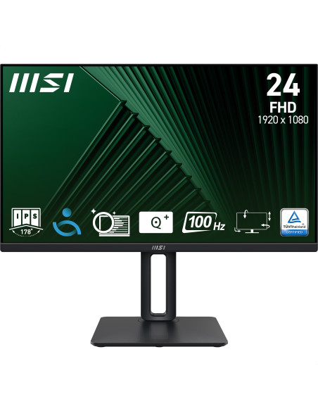 MSI Pro MP245PG Monitor PC 60,5 cm (23.8") 1920 x 1080 Pixel Full HD LCD Nero