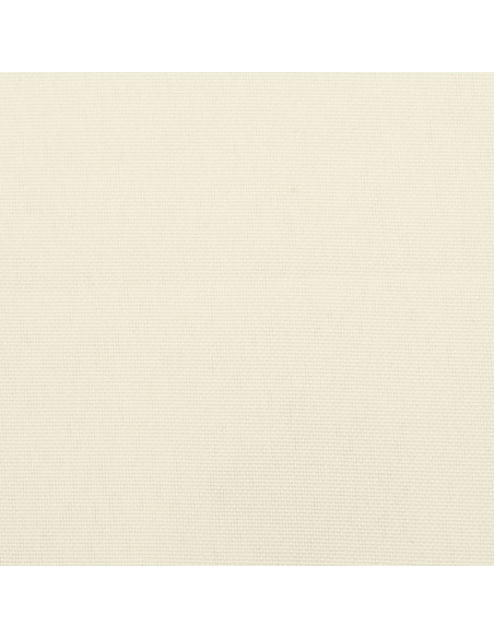 Cuscino Rotondo Crema Ø 100x11 cm in Tessuto Oxford