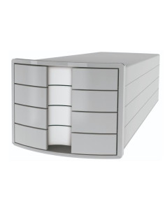 CASSETTIERA IMPLUS 4 CASSETTI GRIGI