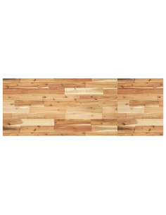 Piano Scrivania a Olio 120x50x2cm Legno Massello Acacia 2