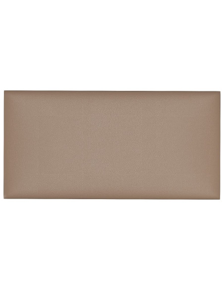 Pannelli Murali 12 pz Cappuccino 60x30 cm Similpelle 2,16 m²
