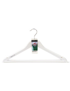 ATTACCAPANNI LEGNO LACCATO BIANCO