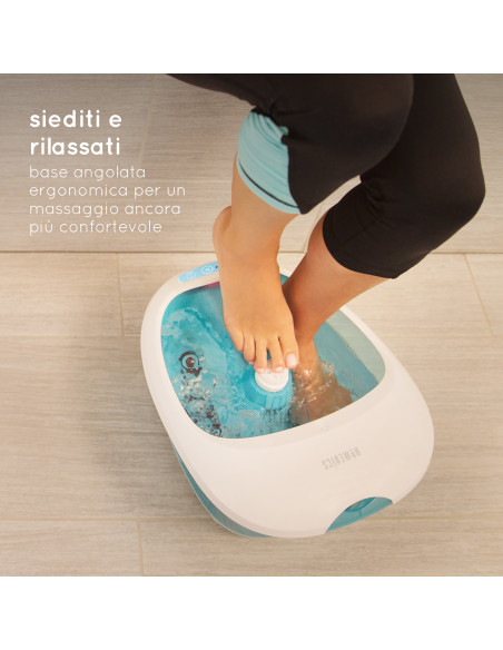HoMedics Luxury Foot Spa con Funzione Calore
