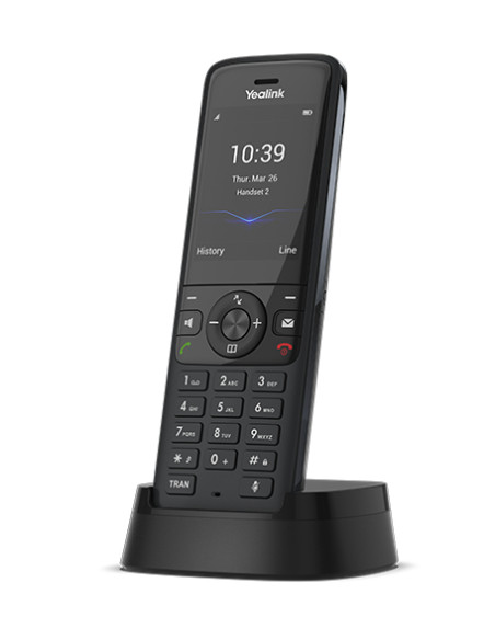 Yealink W78H Telefono DECT Identificatore di chiamata Nero