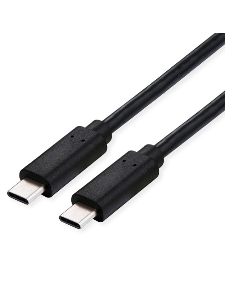 CAVO USB 4 C-C 2MT M/M BK 100W CONTATTI DORATI PD 20V/5A 20GBIT/S