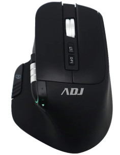 MOUSE WIRLESS RICARICABILE TYPE C 3200 DPI TRI-MODES 2.4G+BT+USBC