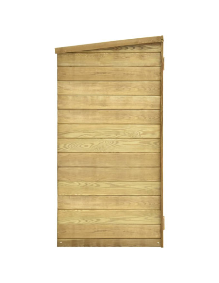 Rimessa Attrezzi da Giardino 135x60x123cm  in Pino Impregnato