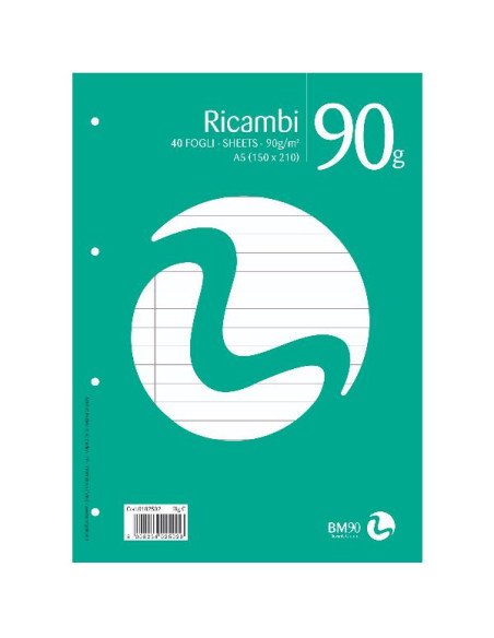 RICAMBI NON RINF. A5 90GR R. C