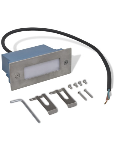 Lampade da Incasso a LED 6 pz per Scale 44x111x56 mm