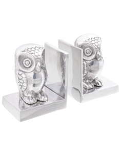 Fermalibri 2 pcs Argento 7 x 9 x 11 cm Alluminio