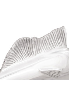 Scultura Argento 91 x 8 x 26 cm Alluminio