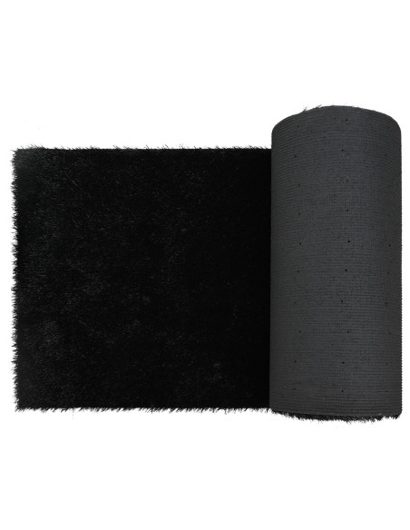 Prato sintetico  Nero 1x15 m 40 mm