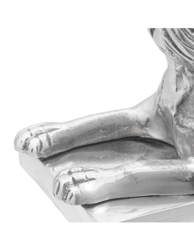 Fermalibri 2 pcs Argento 12 x 15 x 18 cm Alluminio