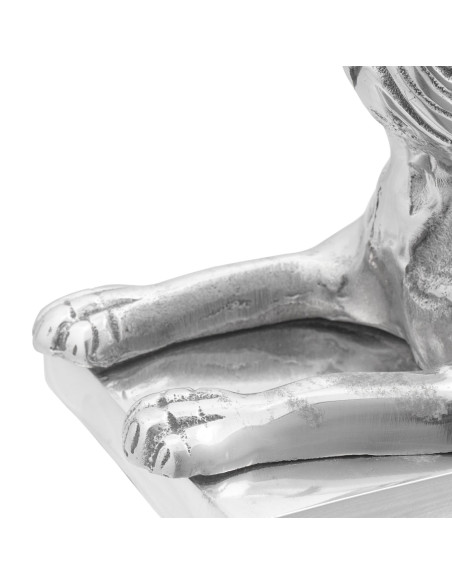 Fermalibri 2 pcs Argento 12 x 15 x 18 cm Alluminio