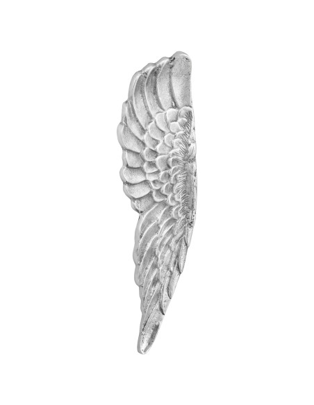 Scultura di Ali d'Angelo  Argento Polystone 31 x 5 x 91 cm