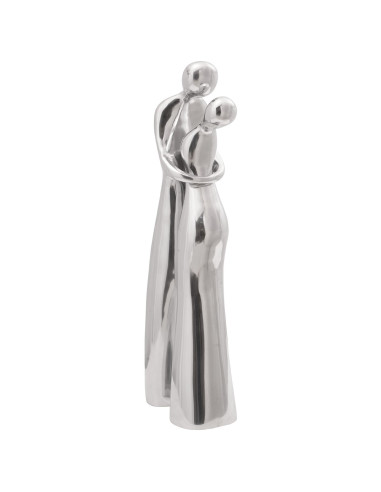 Scultura Argento 10 x 16 x 49 cm Alluminio