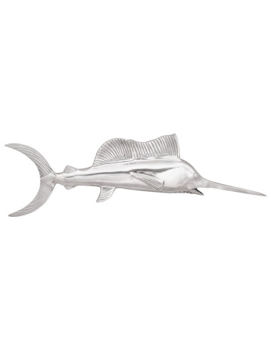 Scultura Argento 91 x 8 x 26 cm Alluminio
