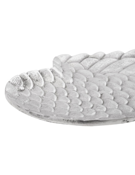 Cesto di frutta 2 pcs Argento 40 x 18 x 2.5 cm Alluminio