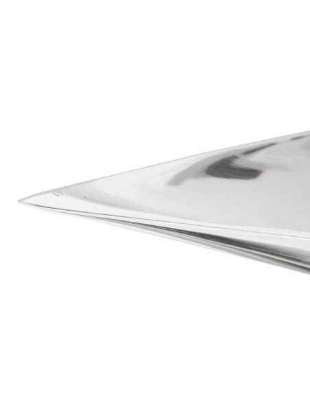 Cesto di frutta Argento 60 x 15 x 8 cm Alluminio