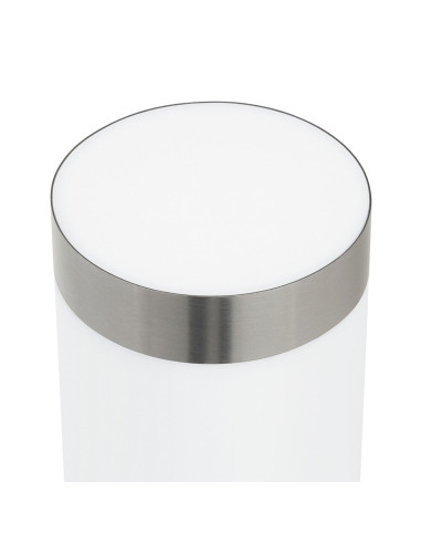 Lampada da Parete Esterna 2 pcs Argento 12 x 8,5 x 27 cm