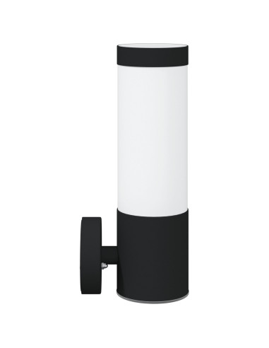 Lampada da Parete Esterna 2 pcs Nero 12 x 8,5 x 27 cm