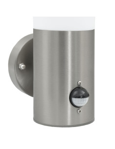 Lampada da Parete Esterna Argento 12 x 8,5 x 29 cm