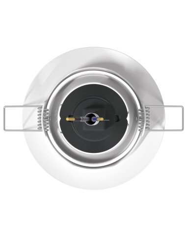 Spotlight 24 pcs Bianco 9 x 9 x 2.5 cm Metallo