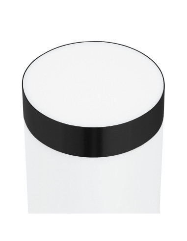 Lampada da Parete Esterna 2 pcs Nero 12 x 8,5 x 27 cm