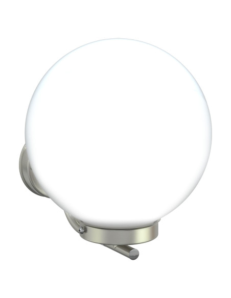 Faro da parete esterno  in acciaio inox argento IP44