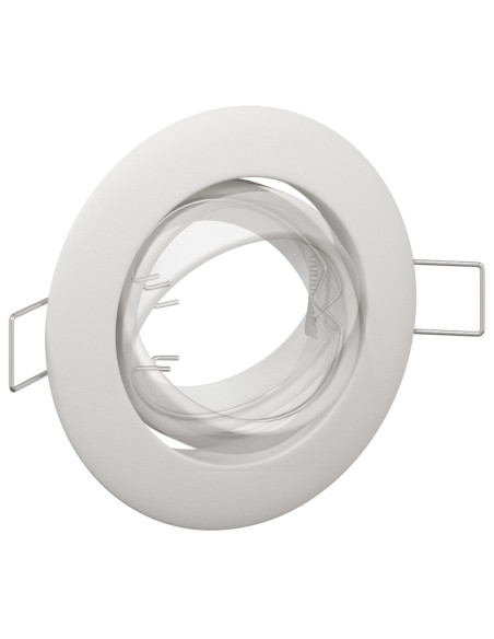 Lampade Set di 6 Bianco Plastica 9 cm Illuminazione Incassata