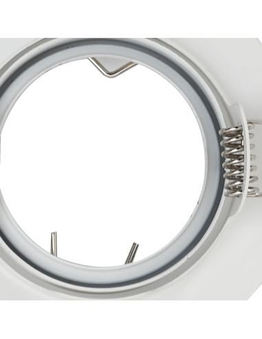 Spotlight 6 pcs Bianco 9 x 9 x 2.5 cm Metallo