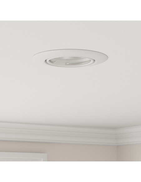 Spotlight 12 pcs Bianco 9 x 9 x 2.5 cm Metallo