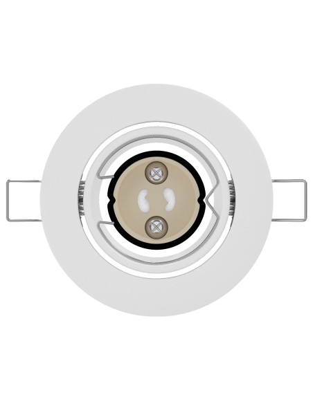 Spotlight 24 pcs Bianco 9 x 9 x 2.5 cm Metallo