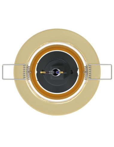 Spotlight 6 pcs Oro 9 x 9 x 2.5 cm Metallo