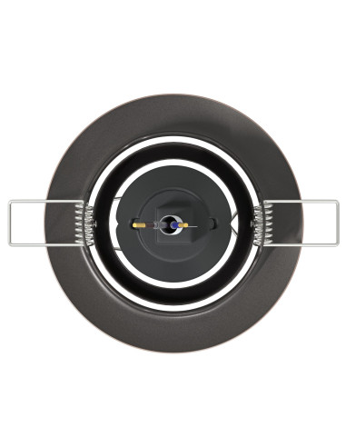 Spotlight 6 pcs Rame 9 x 9 x 2.5 cm Metallo