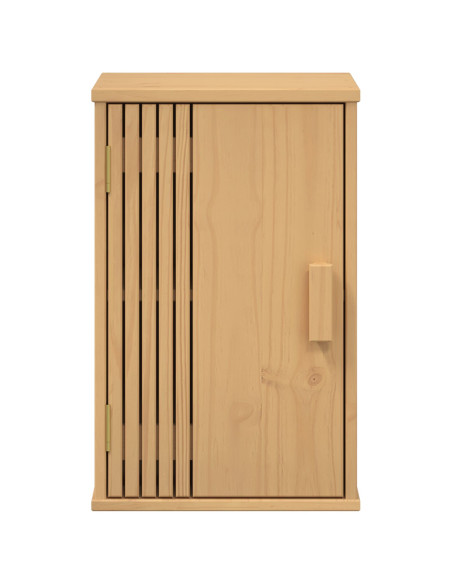 Mobiletto da bagno  35x30x55 cm in legno massello di pino