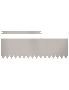 Bordura per Prato 30 pcs Marrone 100 x 0.05 x 20 cm 2