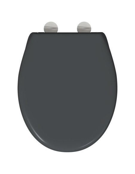 Sedile del WC Antracite 47 x 37 x 4 cm Duroplast