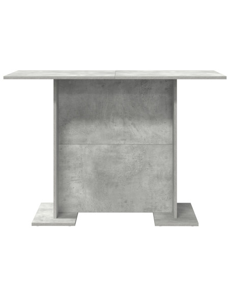 Tavolo da pranzo  Grigio cemento 110x60x75 cm Legno ingegnerizzato