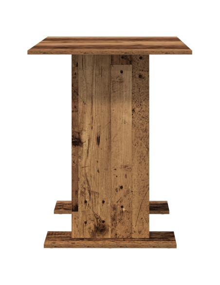 Tavolo da pranzo  in legno antico 110x60x75 cm in legno ingegnerizzato