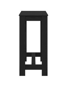 Tavolo da bar Rovere Nero 102 x 50 x 103.5 cm Legno multistrato