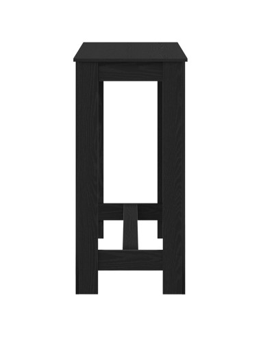 Tavolo da bar Rovere Nero 102 x 50 x 103.5 cm Legno multistrato