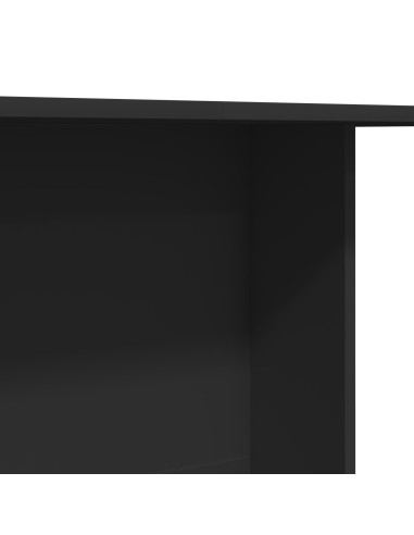 Tavolo da pranzo Nero 110 x 60 x 75 cm Legno multistrato