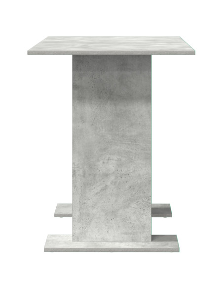Tavolo da pranzo  Grigio cemento 110x60x75 cm Legno ingegnerizzato
