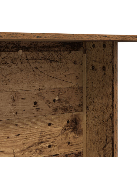 Tavolo da pranzo  in legno antico 110x60x75 cm in legno ingegnerizzato