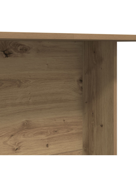 Tavolo da pranzo  in rovere artigianale 110x60x75 cm in legno ingegnerizzato
