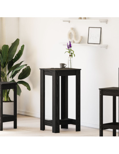 Tavolo da bar Rovere Nero 51 x 50 x 103.5 cm Legno multistrato