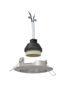 Spotlight 24 pcs Argento 9 x 9 x 2.5 cm Metallo