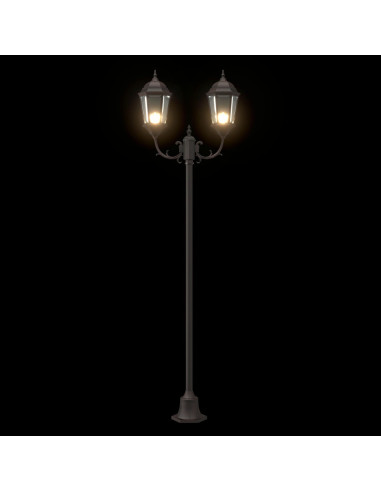 Luce da Giardino Bronzo 68 x 20 x 235 cm Alluminio e vetro